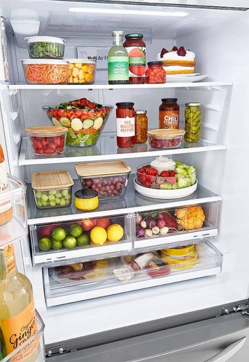 LG 25 Cu. Ft. PrintProof Stainless Steel French Door Refrigerator - Image 6