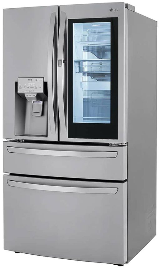 LG 30 Cu. Ft. PrintProof Stainless Steel Smart WiFi InstaView Door-In-Door Refrigerator With Craft Ice Maker - - Image 7