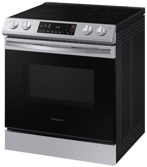 Samsung ADA 6.3 Cu. Ft. Fingerprint Resistant Stainless Steel Front Control Slide-In Electric Range - Image 6