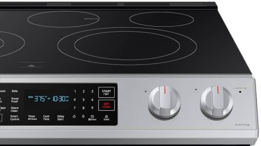 Samsung ADA 6.3 Cu. Ft. Fingerprint Resistant Stainless Steel Front Control Slide-In Electric Range With Convection - Image 6