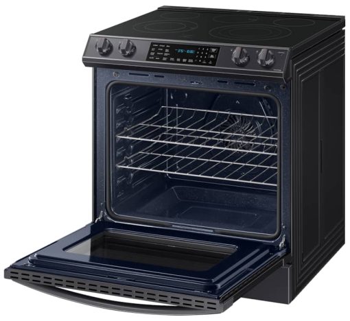 Samsung ADA 6.3 Cu. Ft. Fingerprint Resistant Black Stainless Steel Convection Slide-In Electric Range With Air Fry - Image 6