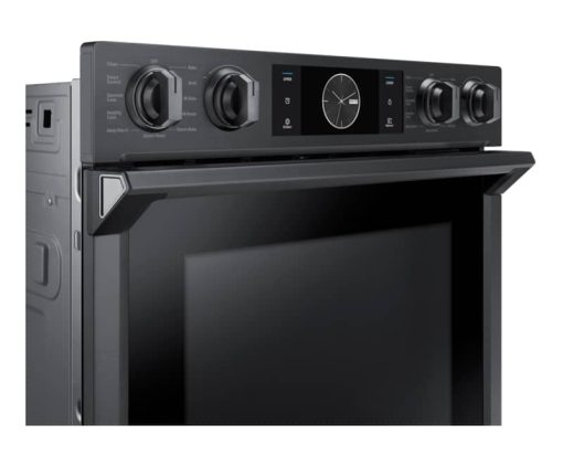 Samsung 30" Fingerprint Resistant Black Stainless Steel Double Wall Oven - Image 6