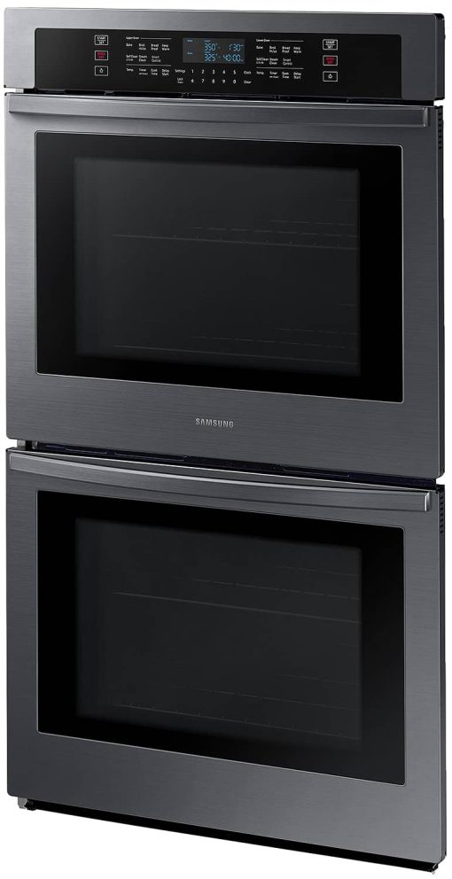 Samsung 30" Fingerprint Resistant Black Stainless Steel Double Wall Oven - Image 6