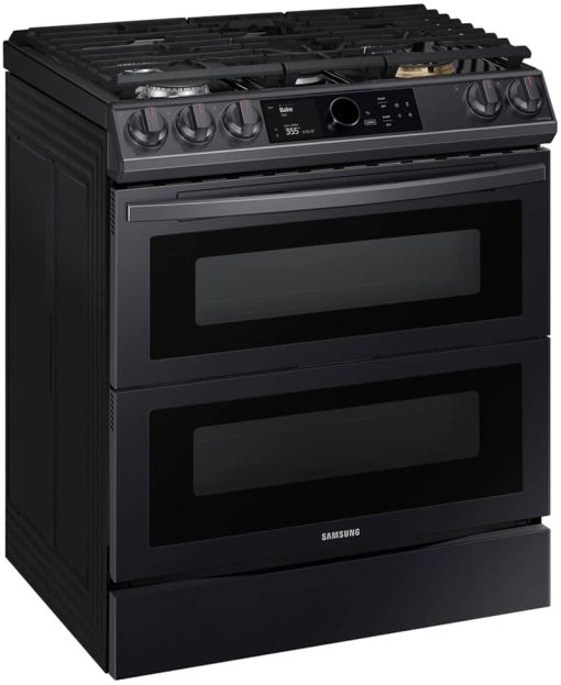 Samsung ADA 6 Cu. Ft. Fingerprint Resistant Black Stainless Steel Flex Duo Slide-In Gas Range With Smart Dial, Air Fry & Wi-Fi - Image 6