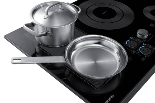 Samsung ADA 30" Fingerprint Resistant Black Stainless Steel Smart Induction Cooktop - Image 6