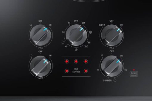 Samsung ADA 36" Fingerprint Resistant Black Stainless Steel Smart Electric Cooktop - Image 6