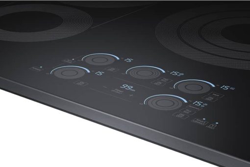 Samsung ADA 36" Fingerprint Resistant Black Stainless Steel Smart Electric Cooktop With Sync Elements - Image 6