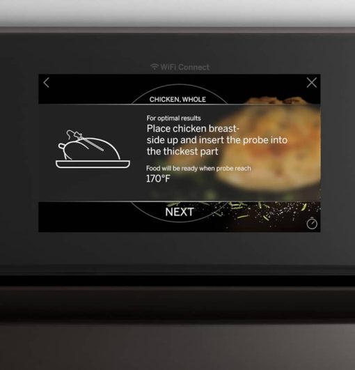GE Profile Series 30" Black Stainless Built-In Convection Double Wall Oven - Image 6