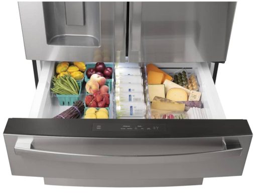 GE Profile 27.9 Cu. Ft. Fingerprint Resistant Stainless Steel Smart 4Door French-Door Refrigerator With Door In Door - - Image 6