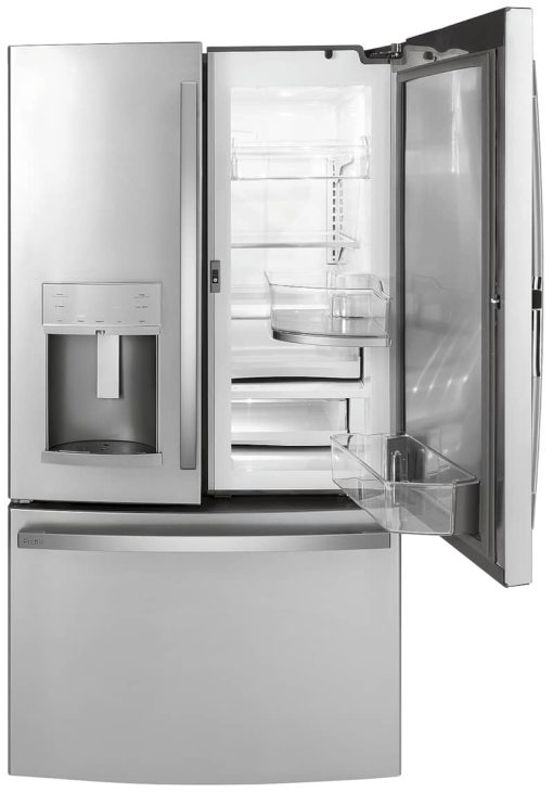 GE Profile ADA 22.1 Cu. Ft. Fingerprint Resistant Stainless Steel Counter-Depth French-Door Refrigerator With Door In Door And Hands-Free AutoFill - Image 6