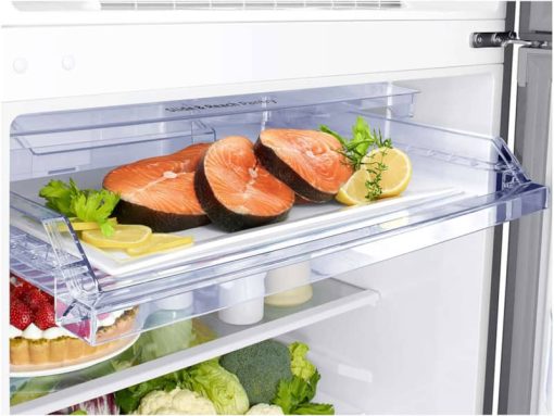 Samsung 21 Cu. Ft. Fingerprint Resistant Stainless Steel Top Freezer Refrigerator With FlexZone And Ice Maker - Image 6