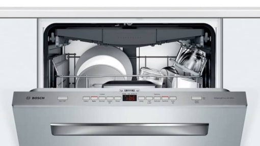 Bosch 500 Series 24" Stainless Steel Recessed Handle Dishwasher - Image 7