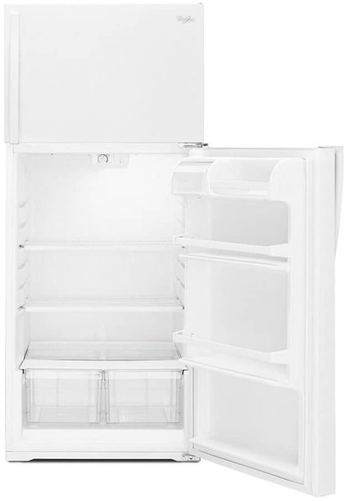 Whirlpool 28" White Top Freezer Refrigerator - Image 6