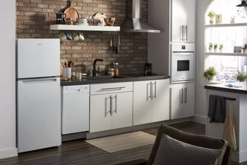 Whirlpool 24" White Top-Freezer Refrigerator - Image 6