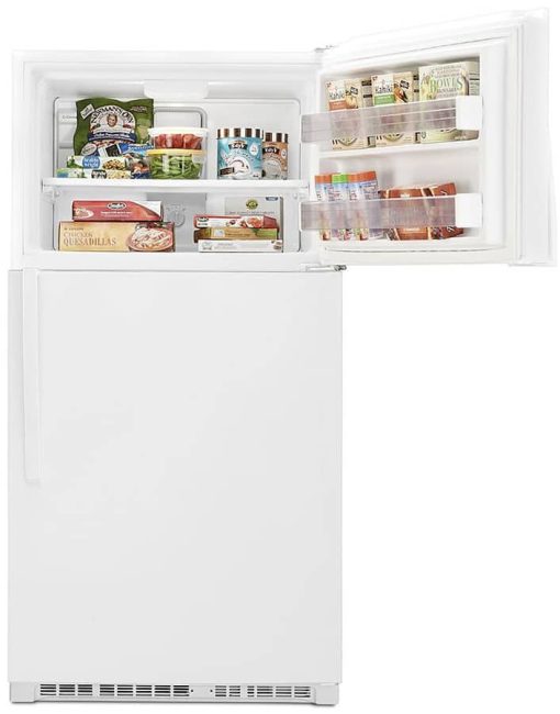 Whirlpool ADA 33" White Top Freezer Refrigerator - Image 6