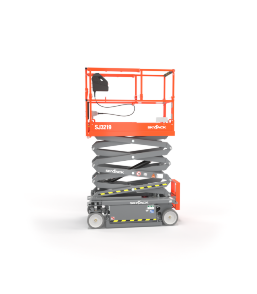 Skyjack Scissor Lift 19' Maximum Platform Height 32" Width Electric - Image 3