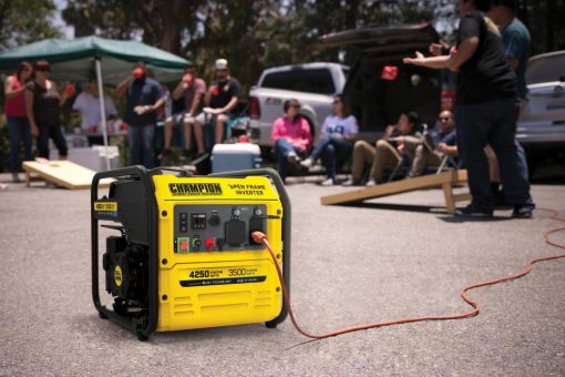 Champion 4250-Watt RV Ready Open Frame Inverter Generator with Quiet Technology and Cold Start Technology, CARB Compliant - Image 2
