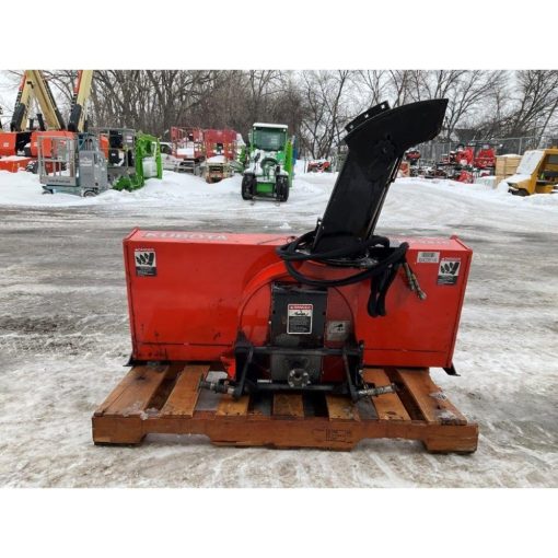 Kubota BX2816 Snow Blower Front Mount 50" 2 Stage 2017 Used - Image 4