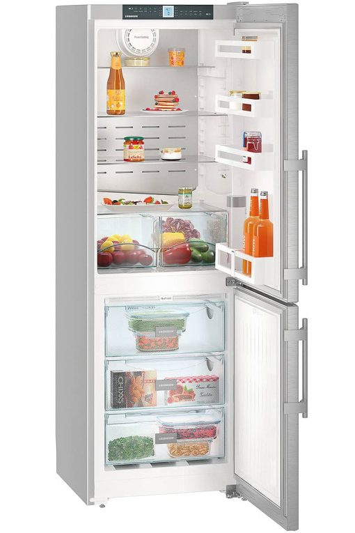 Liebherr 24" Stainless Steel Right-Hinge Bottom Freezer Refrigerator With NoFrost - Image 2
