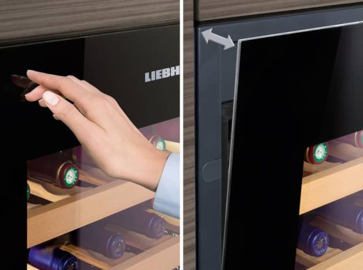 Liebherr 24" Black Frame Built-In Wine Storage Cabinet - Image 6