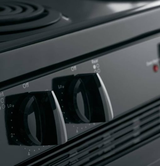 GE 30" Black Free-Standing Electric Range - Image 6
