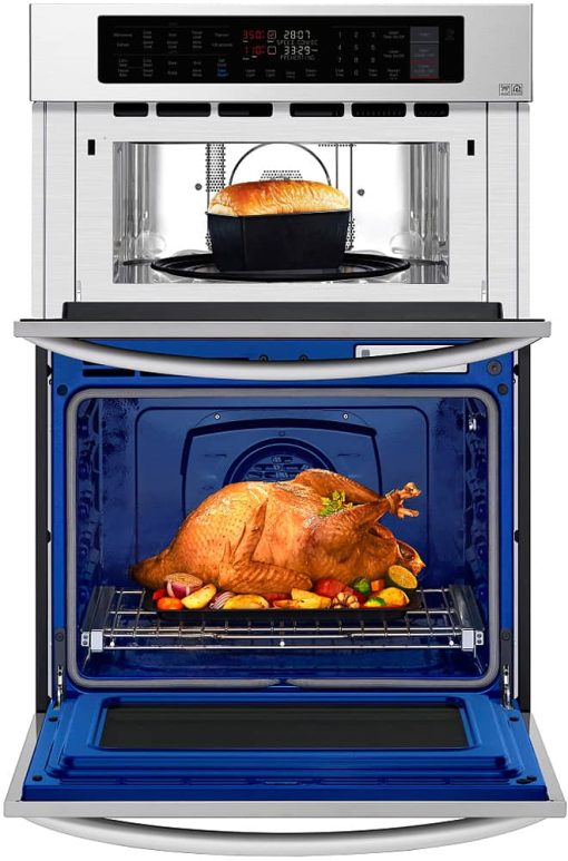 LG 30" Stainless Steel Smart Microwave Combination Oven - Image 2