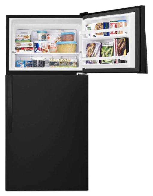 Whirlpool ADA 30" Black Top-Freezer Refrigerator - Image 6