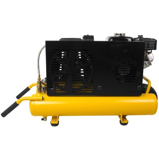8-Gallon Portable 150-PSI Gas Twin Stack Air Compressor - Image 7