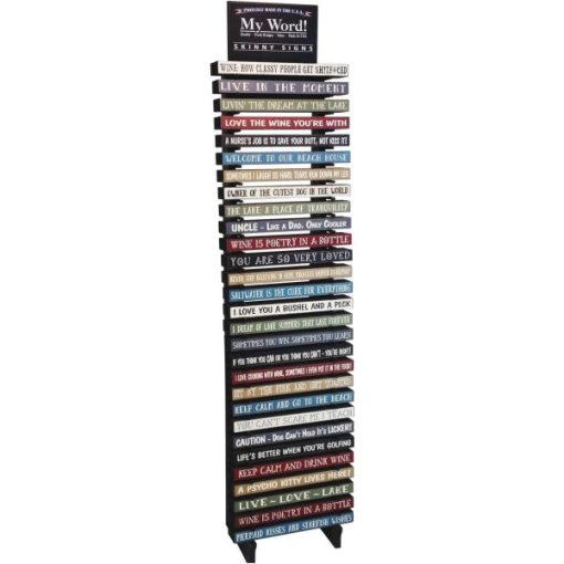 My Word! Best Seller Skinnies Single Side Display (87-Piece)