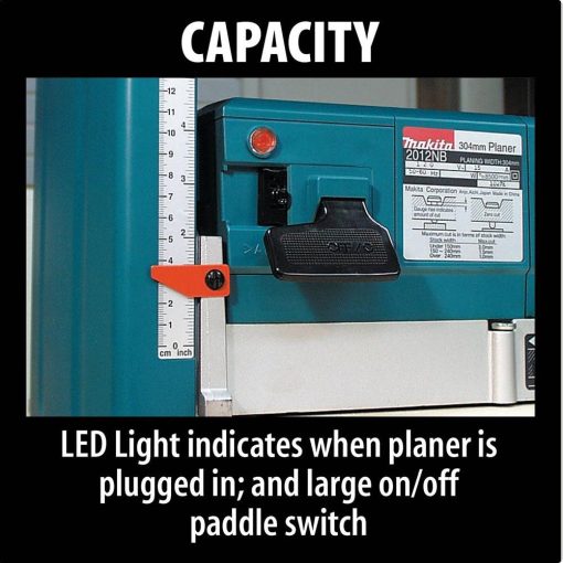 12 in. Portable Planer - Image 5