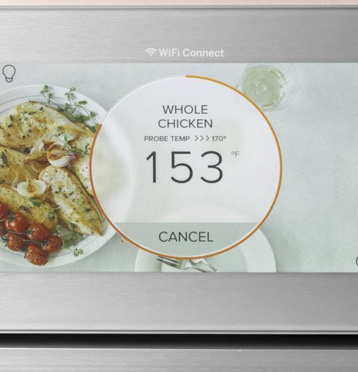 Cafe 30" Platinum Glass Built-In Single Electric Convection Wall Oven - Image 7