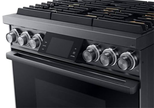 Dacor Contemporary 36" Graphite Stainless Steel Natural Gas Range - Image 7