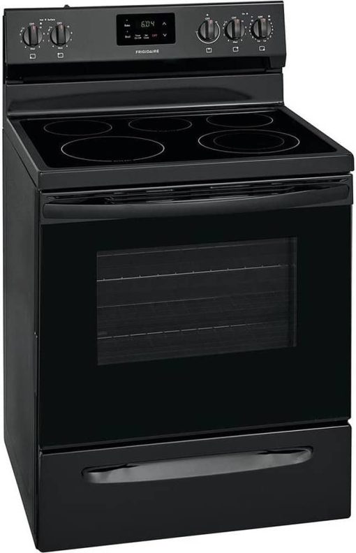 Frigidaire 30" Black Electric Range - Image 7