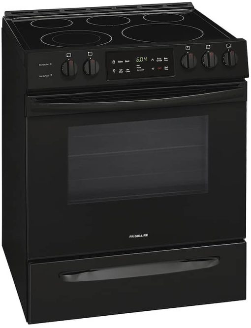 Frigidaire ADA 30" Black Front Control Freestanding Electric Range - Image 7