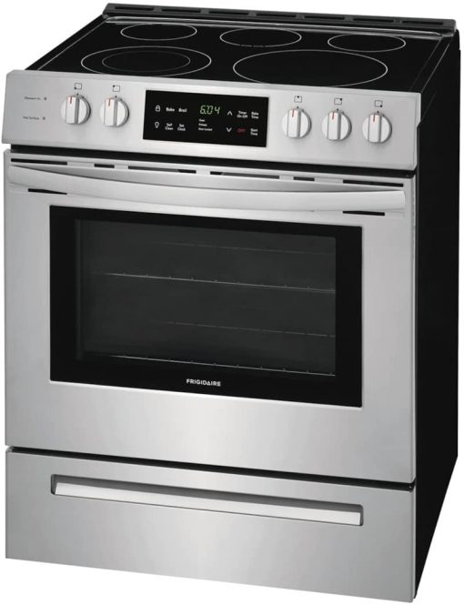 Frigidaire ADA 30" Stainless Steel Front Control Freestanding Electric Range - Image 7