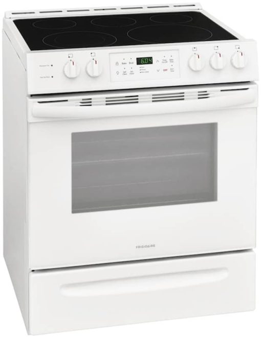 Frigidaire ADA 30" White Front Control Freestanding Electric Range - Image 7