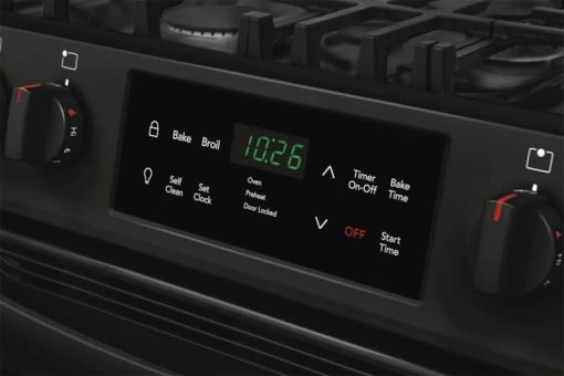 Frigidaire ADA 30" Black Front Control Freestanding Gas Range - Image 7