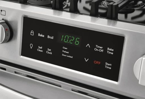 Frigidaire ADA 30" Stainless Steel Front Control Freestanding Gas Range - Image 7