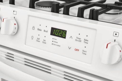 Frigidaire ADA 30" White Front Control Freestanding Gas Range - Image 7