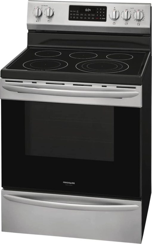 Frigidaire Gallery 30" Smudge-Proof Stainless Steel Freestanding Electric Range With Air Fry - Image 7