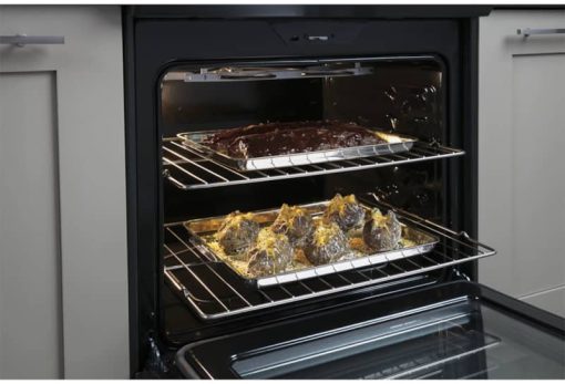 GE ADA 30" White Slide-In Electric Range - Image 7