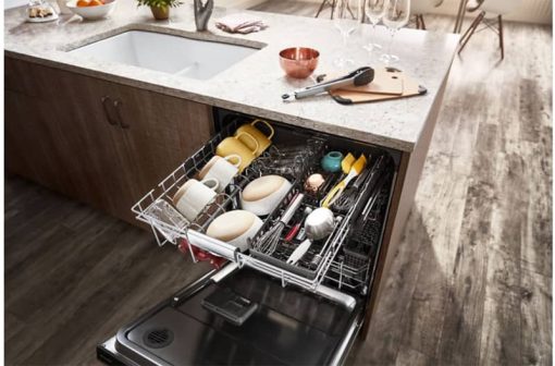 KitchenAid 24" Black Stainless With PrintShield Dishwasher With FreeFlex Third Rack - Image 7
