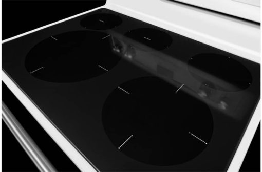 KitchenAid 30" White Electric Convection Range - Image 7
