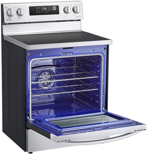 LG 6.3 Cu. Ft. Stainless Steel Smart Wi-Fi Enabled Fan Convection Electric Range With Air Fry & EasyClean - Image 7