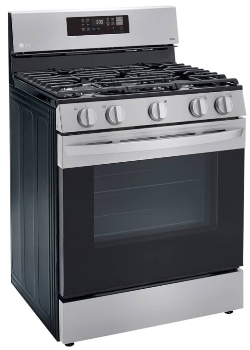 LG 5.8 Cu. Ft. Stainless Steel Smart Wi-Fi Enabled Fan Convection Gas Range With Air Fry & EasyClean - Image 7