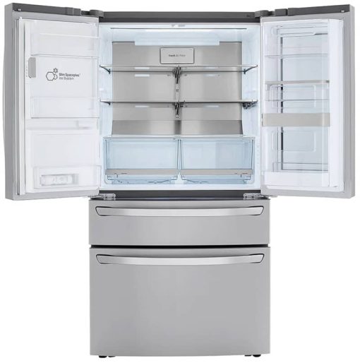 LG 30 Cu. Ft. PrintProof Stainless Steel Smart WiFi InstaView Door-In-Door Refrigerator With Craft Ice Maker - - Image 2