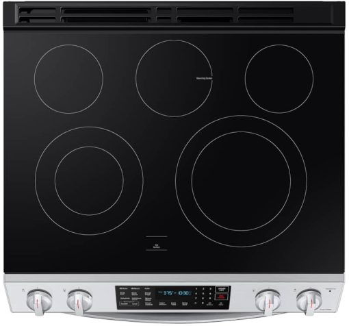 Samsung ADA 6.3 Cu. Ft. Fingerprint Resistant Stainless Steel Front Control Slide-In Electric Range With Convection - Image 7