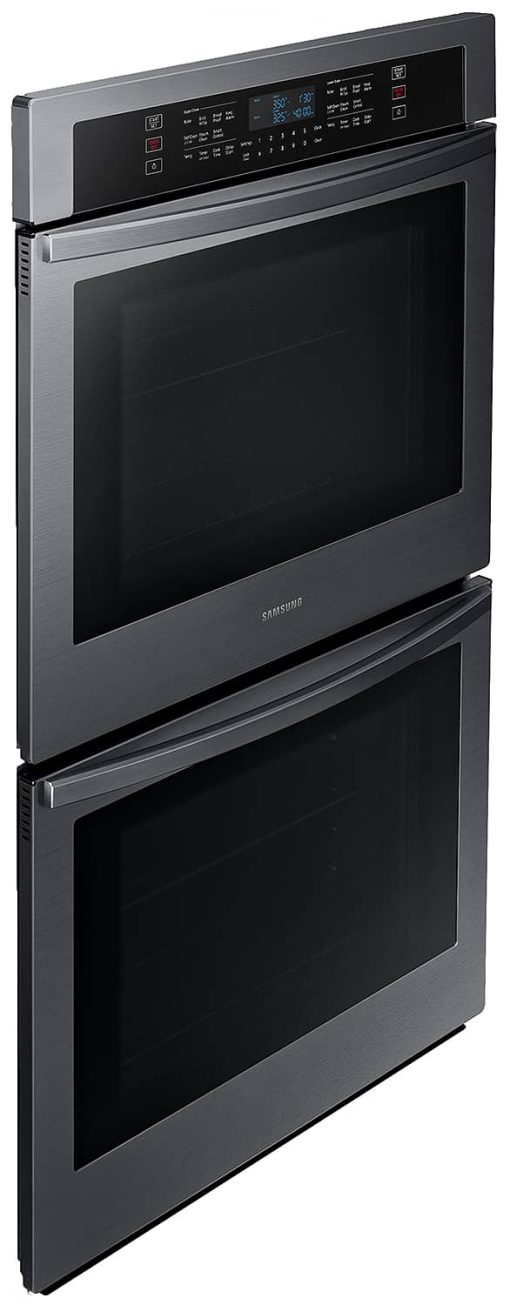 Samsung 30" Fingerprint Resistant Black Stainless Steel Double Wall Oven - Image 7