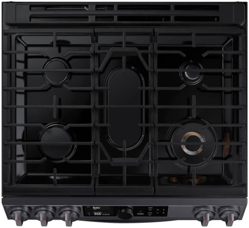 Samsung ADA 6 Cu. Ft. Fingerprint Resistant Black Stainless Steel Flex Duo Slide-In Gas Range With Smart Dial, Air Fry & Wi-Fi - Image 7