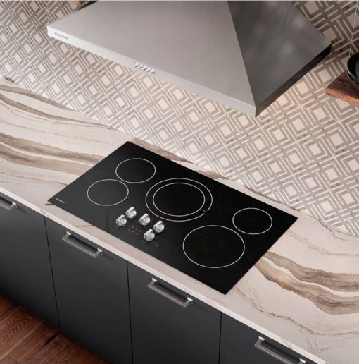 Samsung ADA 36" Black Electric Cooktop - Image 6